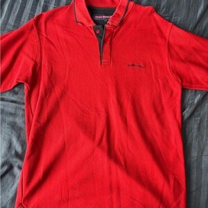 Point Zero Red Polo Shirt Classic Style